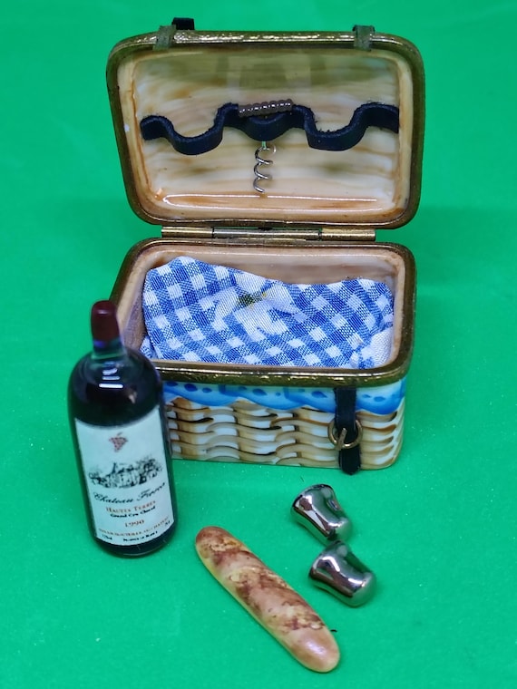 リモージュ ピクニックバスケット - Etsy 日本