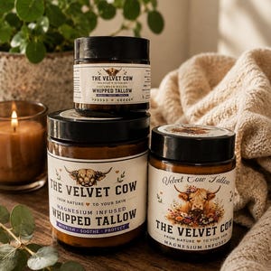 Magnesium Cream with Grass-Fed Tallow | Natural Muscle & Sleep Support | Non-Greasy Magnesium Lotion