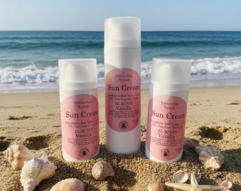 Tallow Sunscreen SPF, Natural Mineral Sun Balm, Zinc Oxide, Reef Safe , no white cast