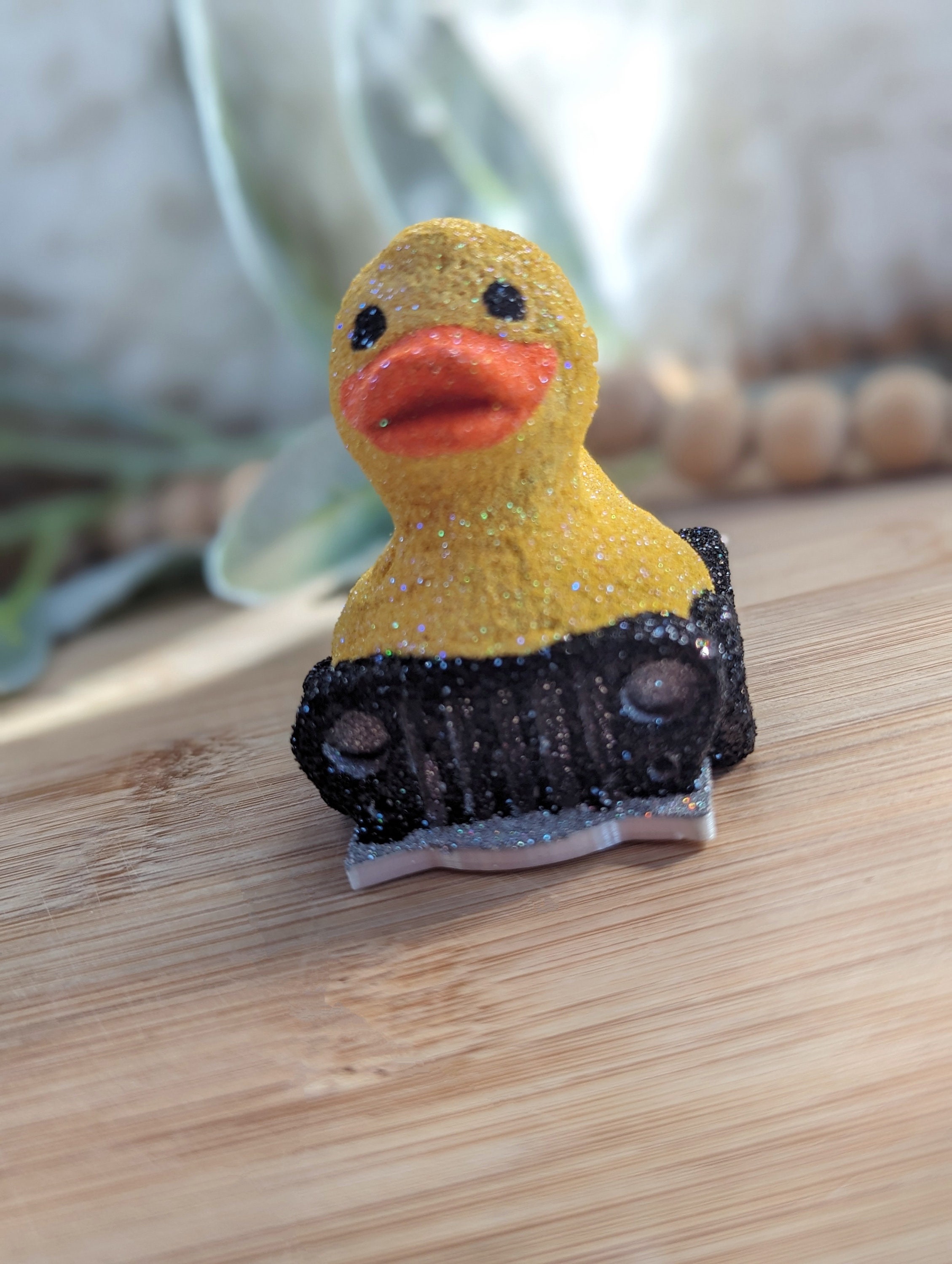 Duck Duck for Stanley Tumbler Lid Topper, Rubber Duck Topper Plate Tag,  Stanley Accessory, 40oz 30oz, 3D Printed Tumbler Top, Stanley Plate 