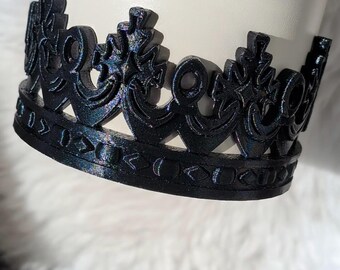 Midnight Color Crown Boot for Tumbler, Queen Princess Crown for Tumbler, Tumbler Boot Sleeve, 3D Printed 14 30 40oz Stanley, 32oz Owala