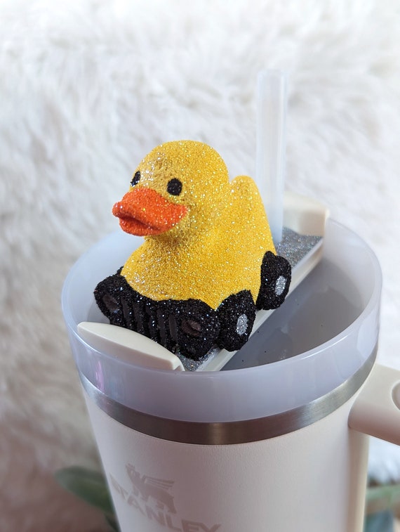 Duck Duck for Stanley Tumbler Lid Topper, Rubber Duck Topper Plate