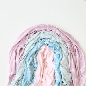 Organic Cotton Baby Blanket with Name, Unique Baby boy gift, Newborn Name Swaddle, Baby Name Swaddle, Hospital Blanket, Baby Shower Gift-2