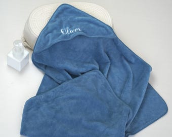 Embroidery Hooded Towel with Name, Baby Towel with Name, Kids Bath Towel, Gifts for Kids, Baby Gifts,Newborn Gift, Personalized Hooded Towel