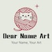 DearNameArt store logo