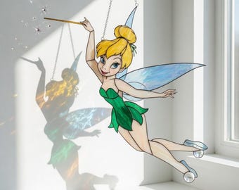 ティンカーベル 水彩画プリント ティンカーベル ディズニー ポスター