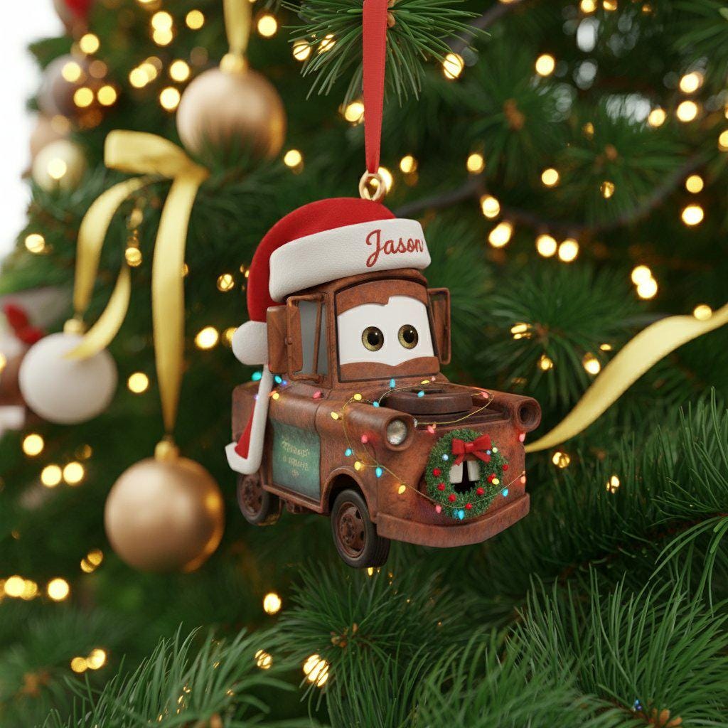 ピクサーのクリスマスオーナメント - Etsy 日本