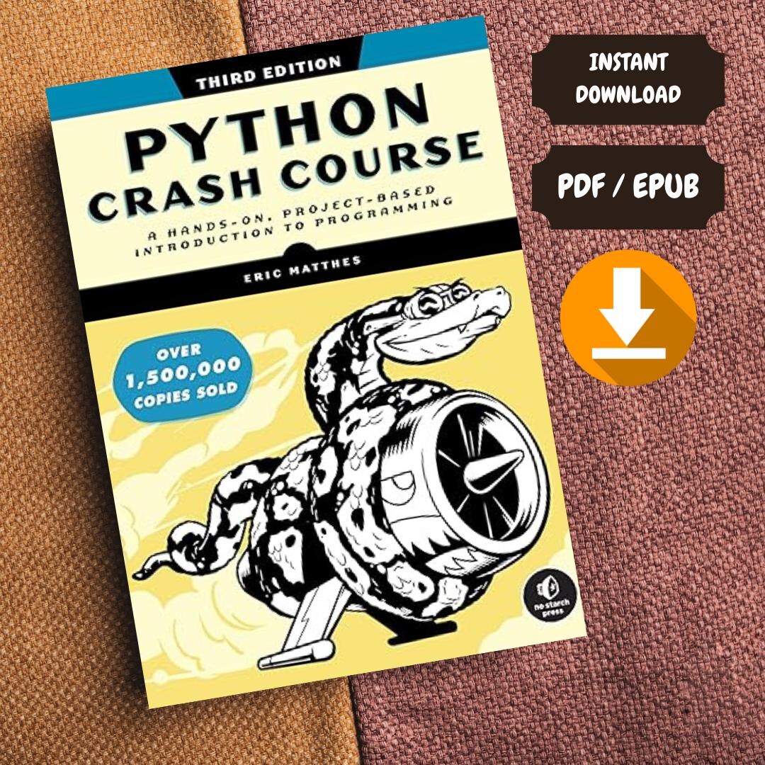 Python Crash Course 3rd Edition - Etsy