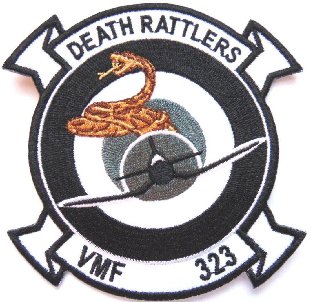 USMC Fighter Attack Squadron 323 (VMFA-323) Iron-on/sew-on Patch - Etsy