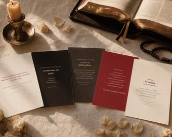 Orthodox Anniversary Cards, Set of 5 Printable Christian Cards, Saint Quotes, Religious Digital Download