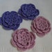 see more listings in the Crochet flower 2.5 inch section