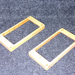 Stabilized Maple Humbucker Pick up Rings set of 2