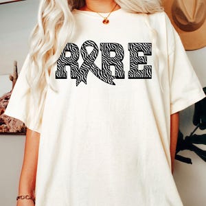 Rare Disease Awareness Shirt, Rare Disease Warrior Shirt, Zebra Ribbon Shirt, Rare Disease Support Gift, Awareness Gift, Rare Disease Gift