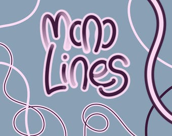Procreate Monoline Brushes – Beginner Line Art, Doodles, Lettering Kit (10 Brushes)