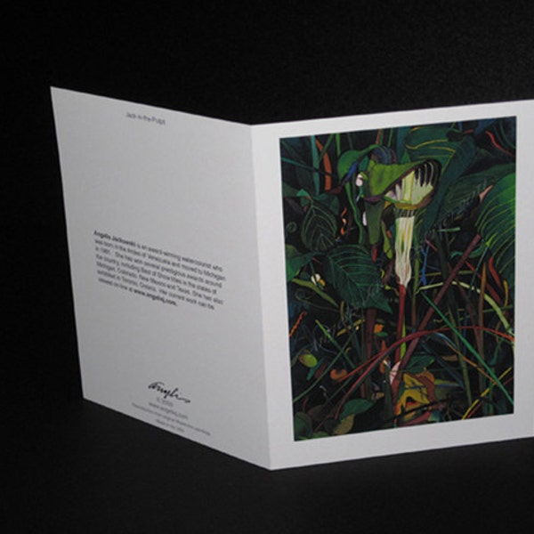 Jack-in-the-Pulpit Greeting Card