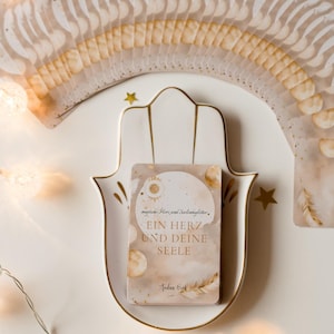Kartenset,handgemachte Affirmationskarten, Karten, Kartendeck, Affirmationen, handgemachte Geschenke, Rauhnachtsbegleiter, Affirmationsdeck