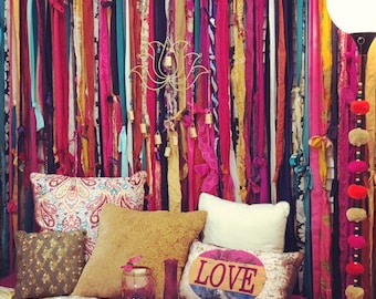 Bohemian Journey | Made-to-Order Custom Designed Bohemian - Hippie Curtain