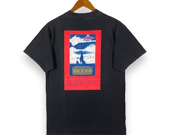 Rare!! Vintage 90's Bear Surf Boards BIG WEDNESDAY Surf Film Tee
