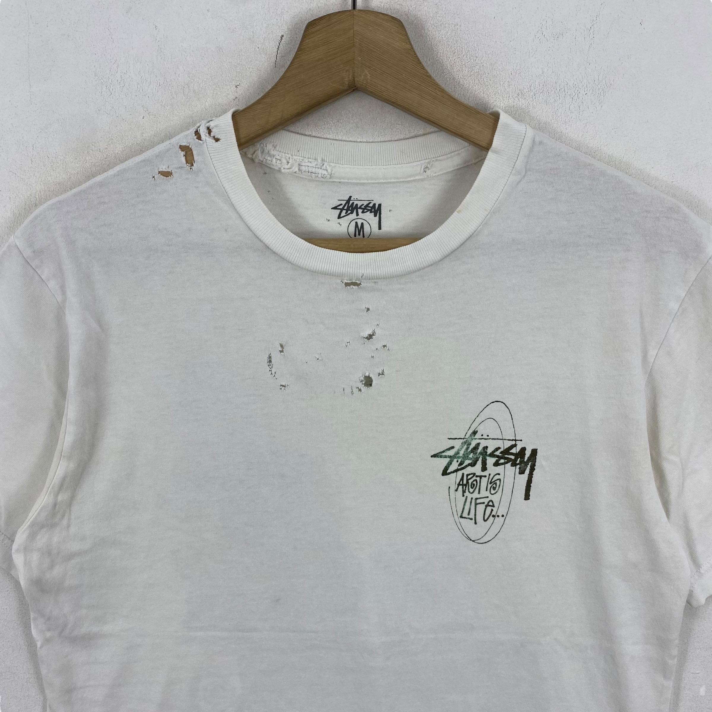 1990’s Stussy ART IS LIFE T Shirts M 1990's Stussy ART IS LIFE T Shirts M 1990's Stussy ART IS