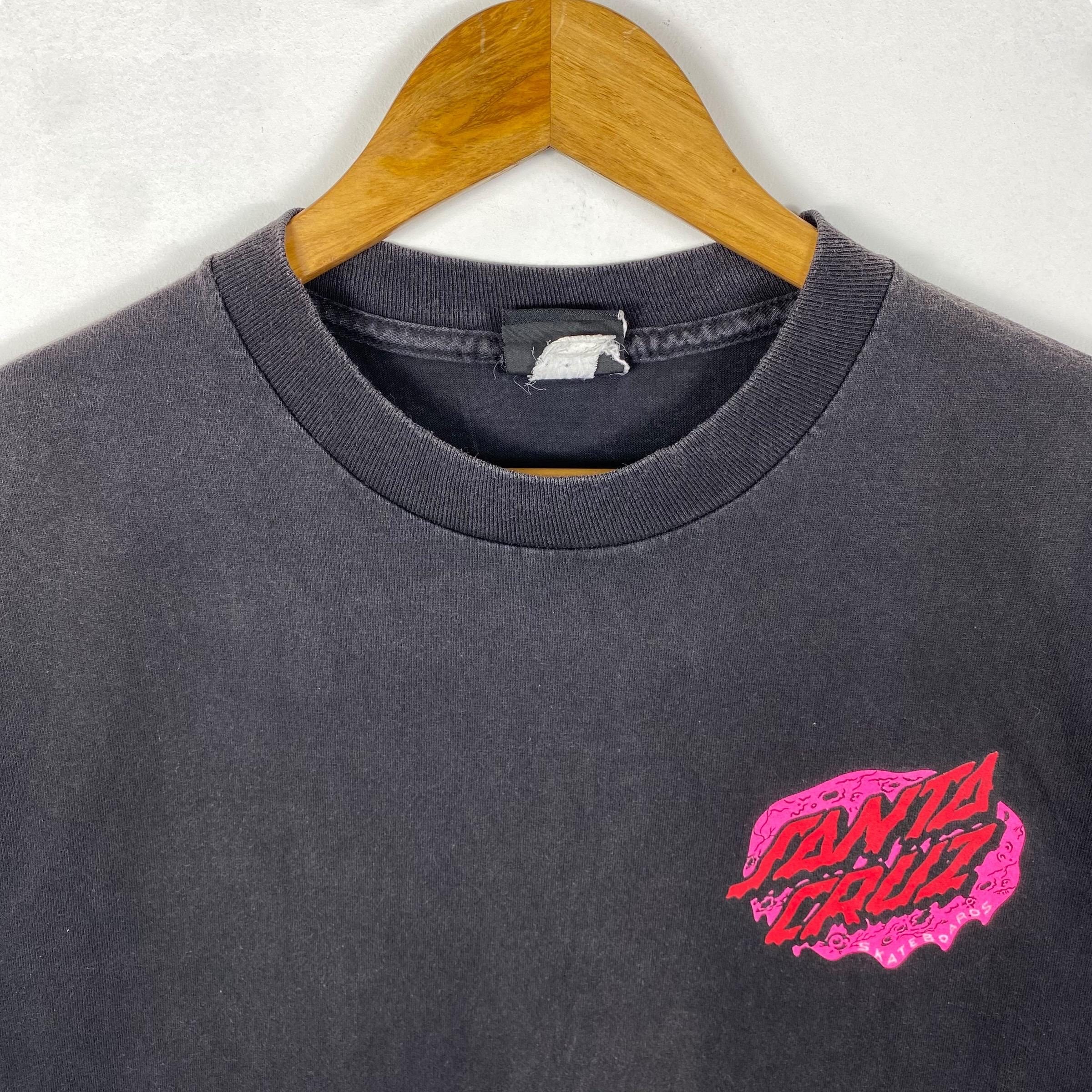 トップス SPECIAL RARE SANTA CRUZ SPEED WHEELS TEE Santa Cruz Skateboards Shirt Speed Wheels Skull Black | eBay