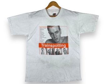 Vintage 1996 Trainspotting Movie Promo T-shirt / 1990's Movie