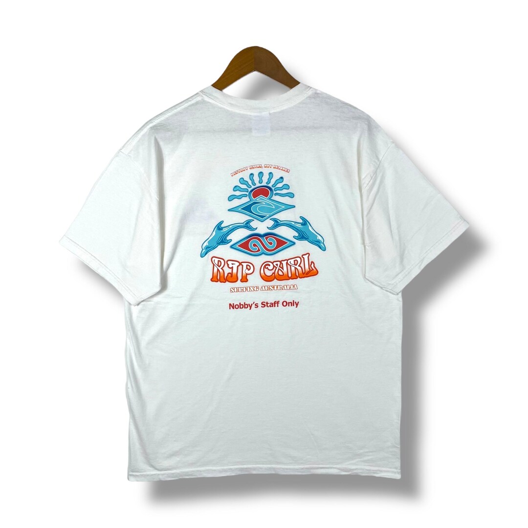 Nobby Rips Rare!! Vintage 00's RIP CURL Surfing Australia Nobby's Staff Only Tee ...