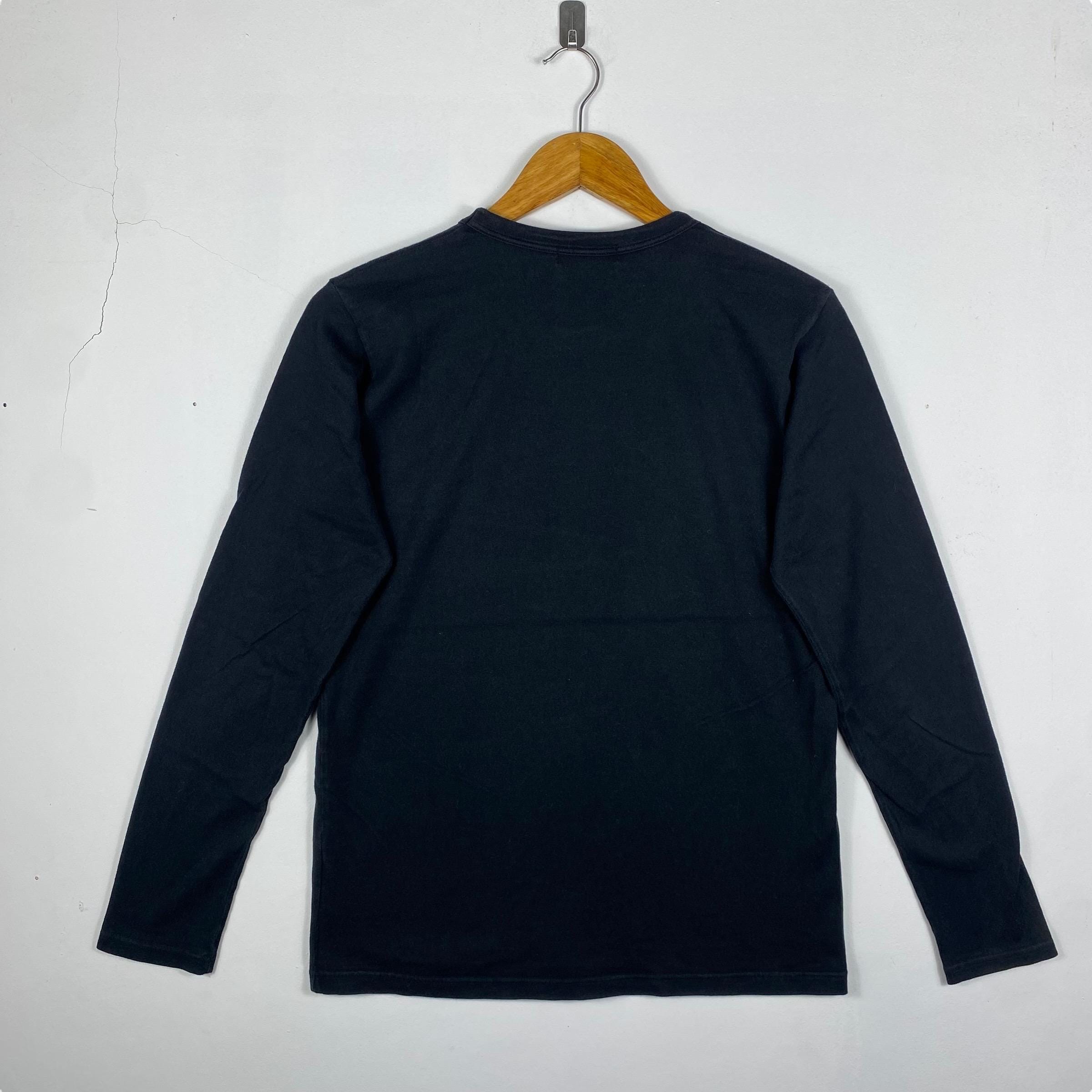 Rare!! Vintage TORNADO MART Logo Long Sleeve Tee Shirt Medium Size