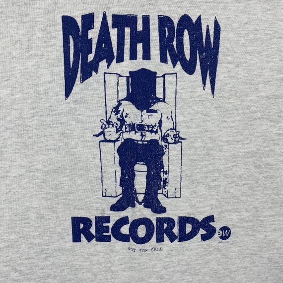 Vintage 90s Death Row Records Staff T-Shirt, West Coa… - Gem