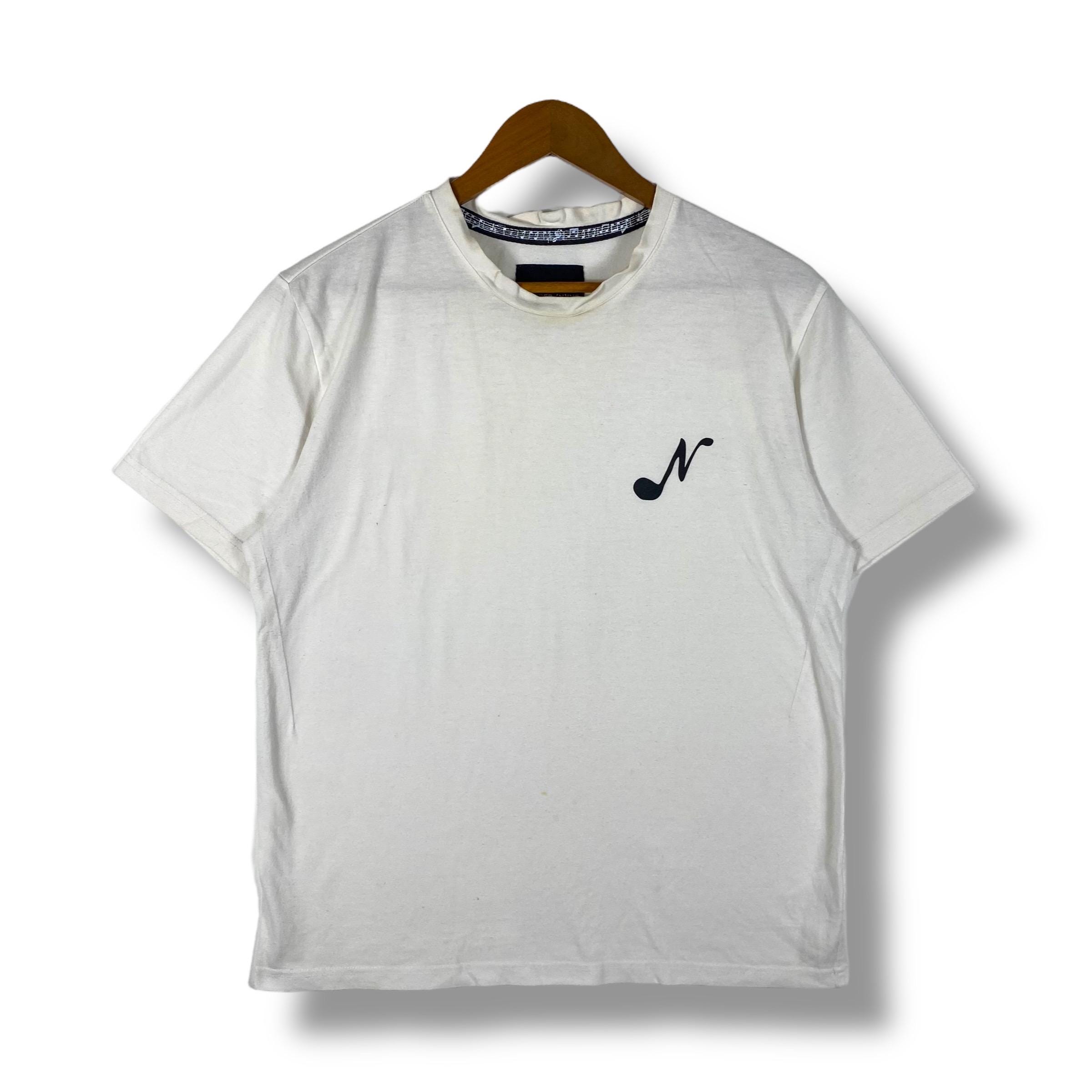 トップス number(n)ine Sabotage musical noteTshirt Number (N)ine × Takahiromiyashita The Soloist. Number Nine