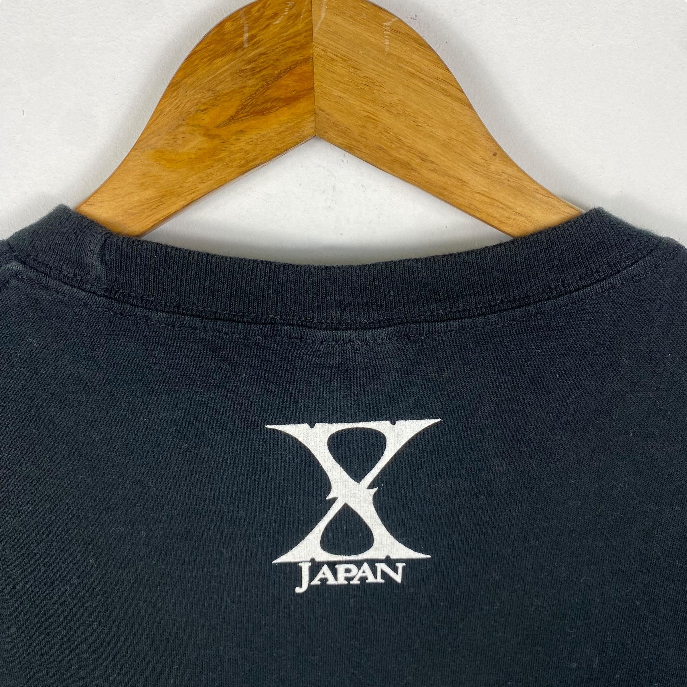 Rare!! Japanese Band X-JAPAN World Tour Live in Yokohama Tee Shirt
