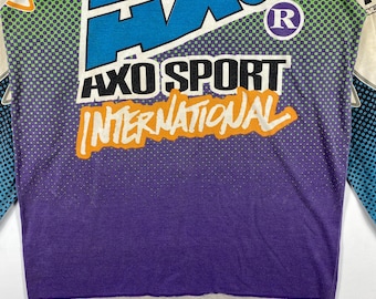 希少!! ヴィンテージ 90年代 AXO SPORT INTERNATIONAL 長袖ジャージ
