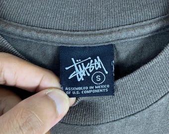 Rare!! Vintage 00's STUSSY LAURA Compared to What Photo Tee