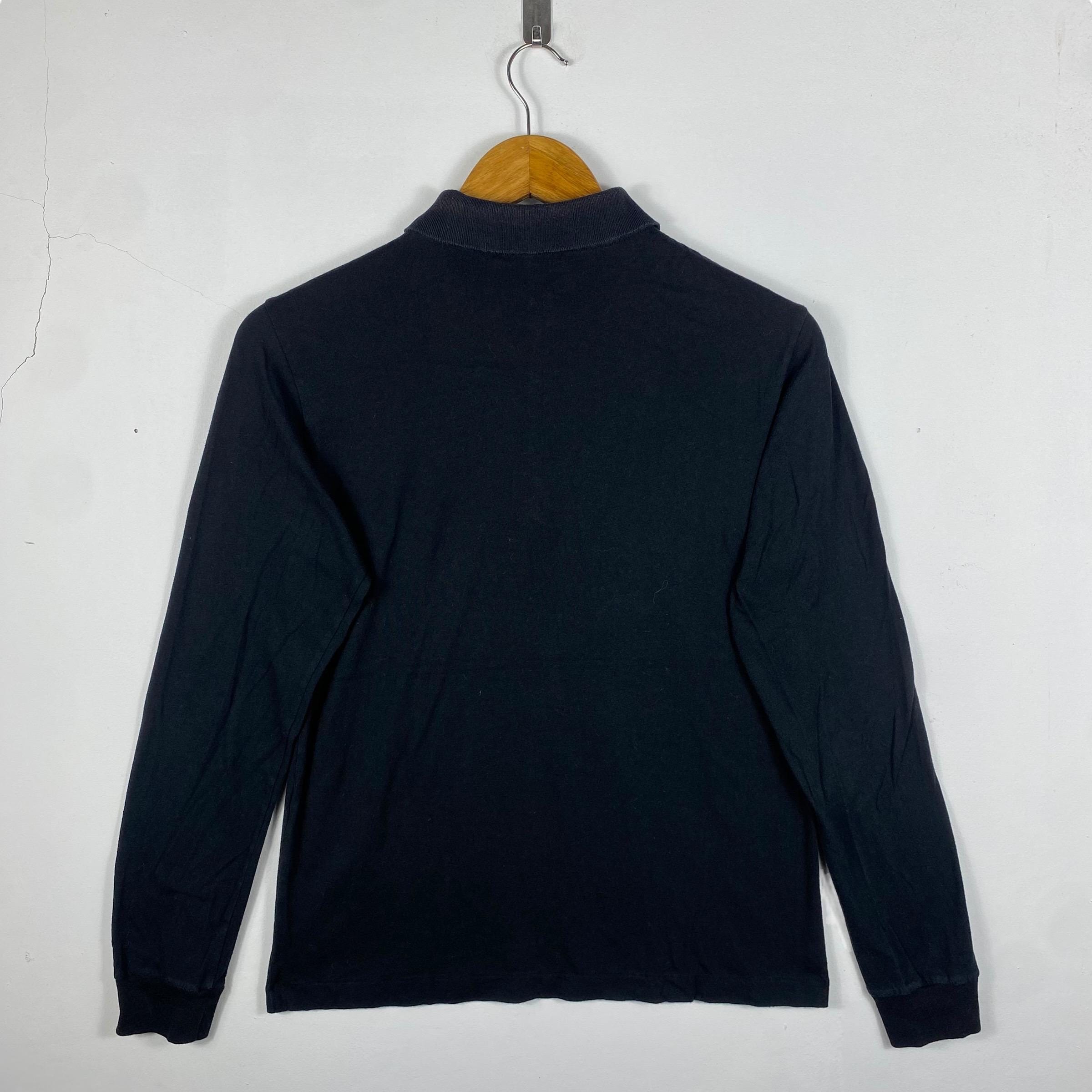 Rare!! LAD MUSICIAN Flowers 03 Long Sleeve Polo Shirt Small Size