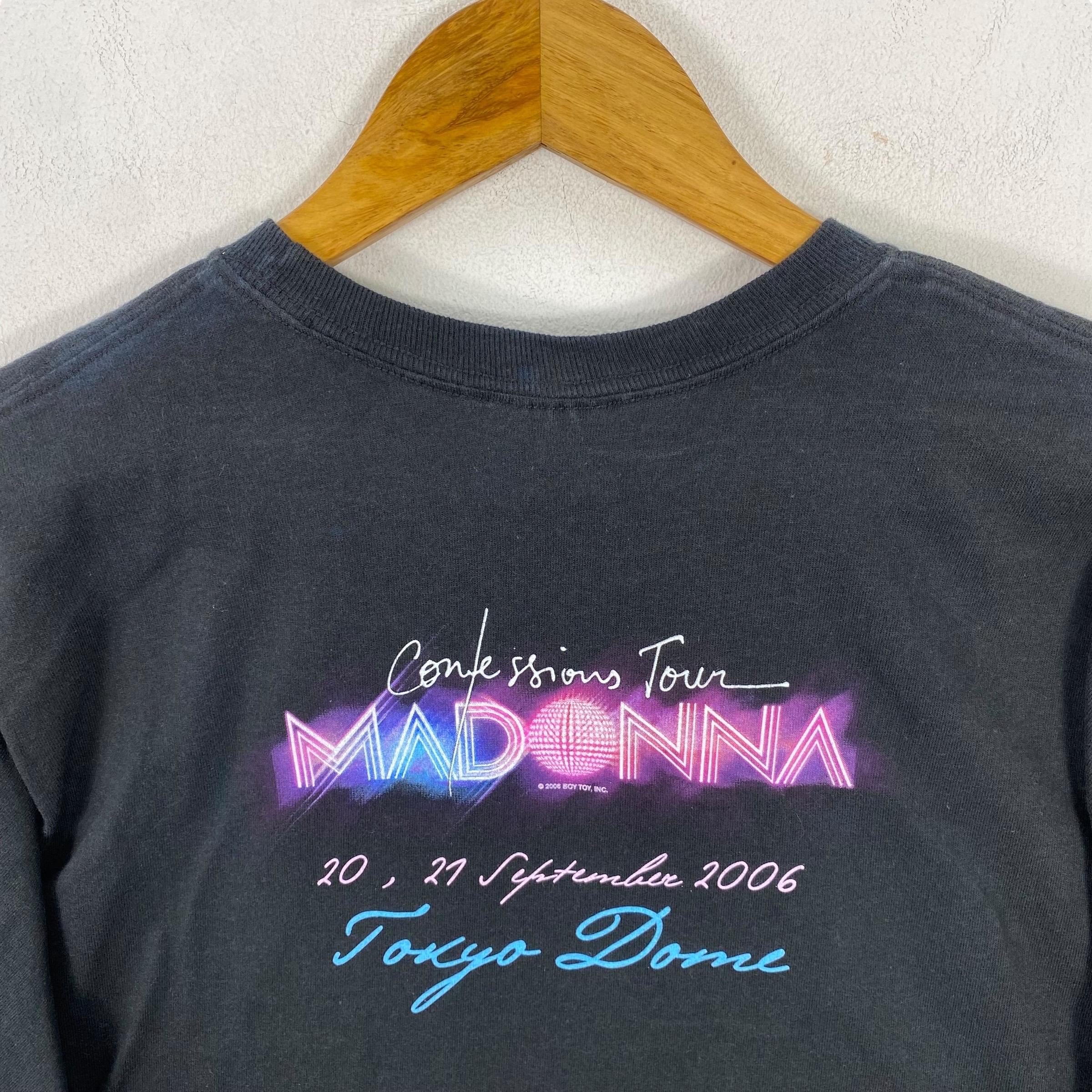 Rare!! Vintage MADONNA the Confessions Tour Tokyo Dome Tee
