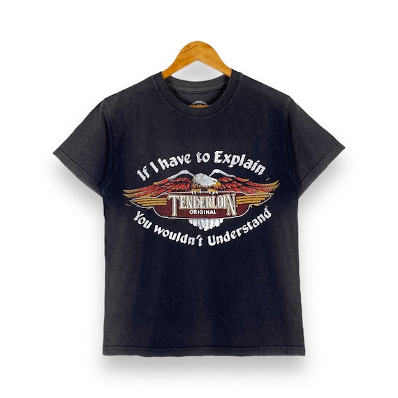 希少 TENDERLOIN オリジナル テンダーロイン ダブルフェイスTシャツ 希少!! TENDERLOINS オリジナル ハーレーダビッドソンスタイル