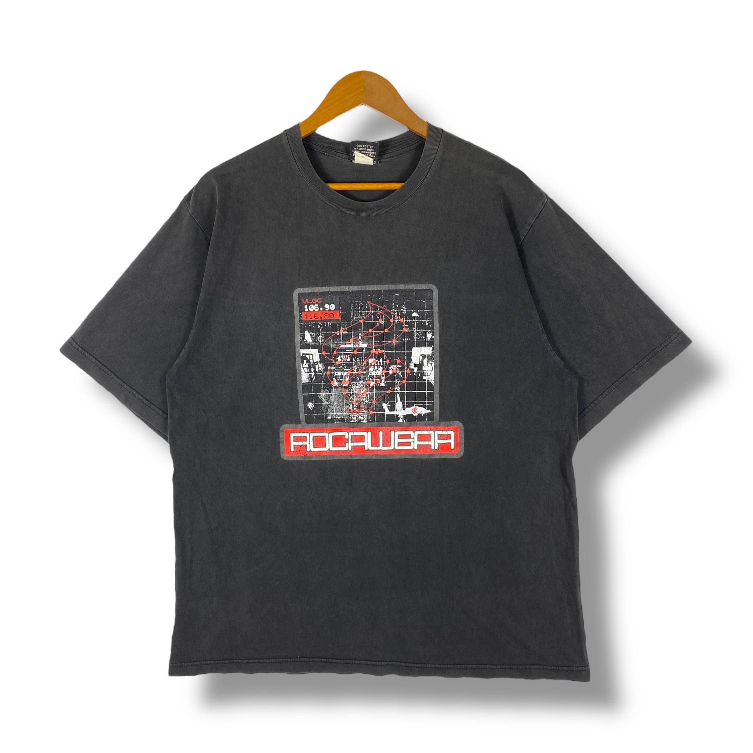 Rare!! Vintage 00's ROCAWEAR Graphic Modern Streetwear