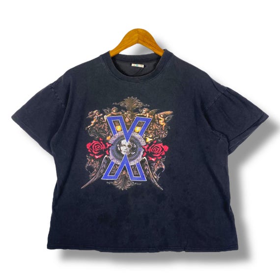 Rare!! Vintage X-JAPAN Violence in Jealousy Tour 1991 Staff Tee