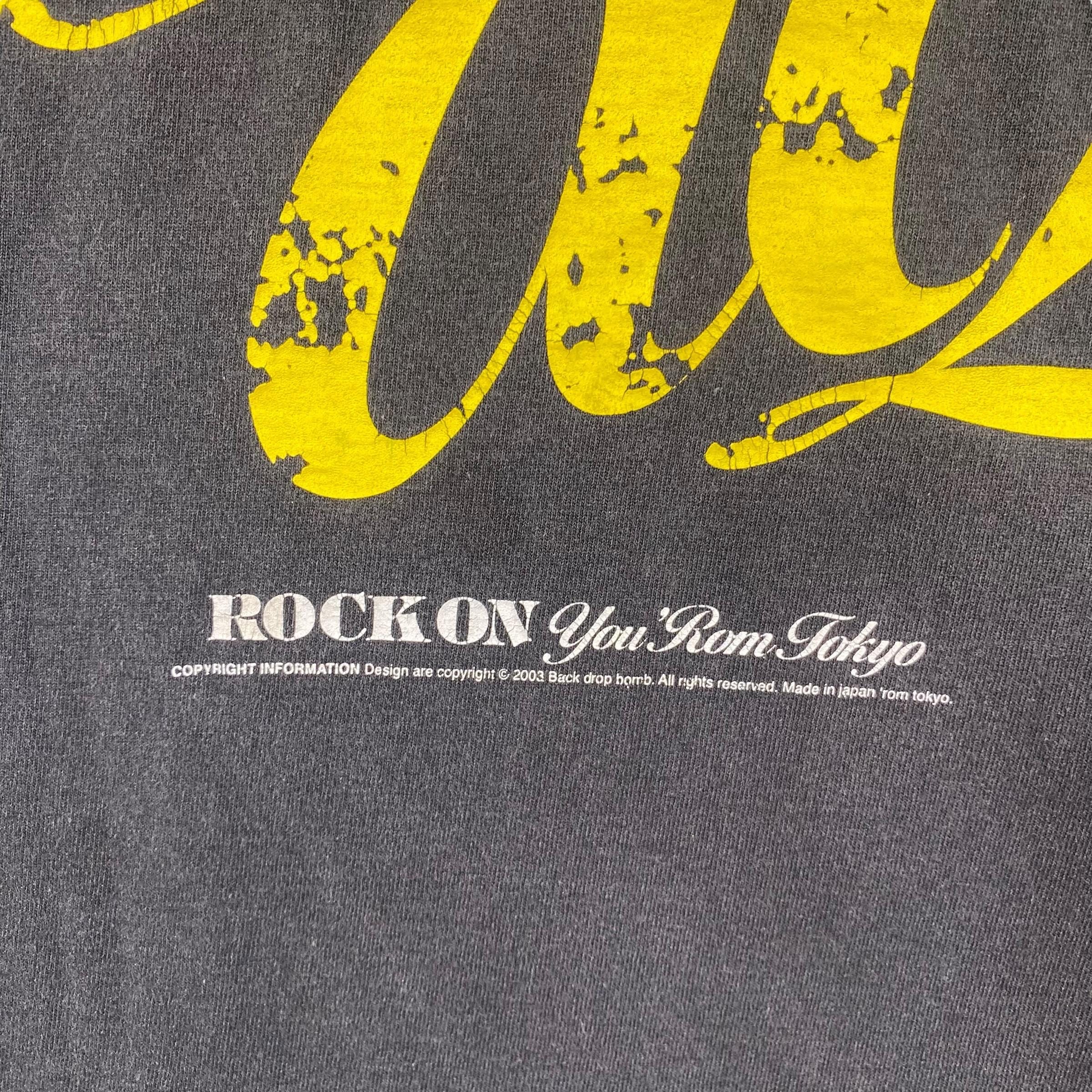 Vintage BACK DROP BOMB Graphic Tee - Japanese Rock Band Shirt