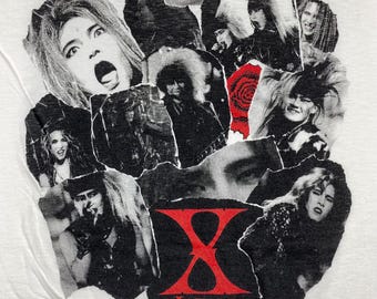 レア!! ヴィンテージ 90年代 X-JAPAN バンド Tシャツ Lサイズ Mサイズ