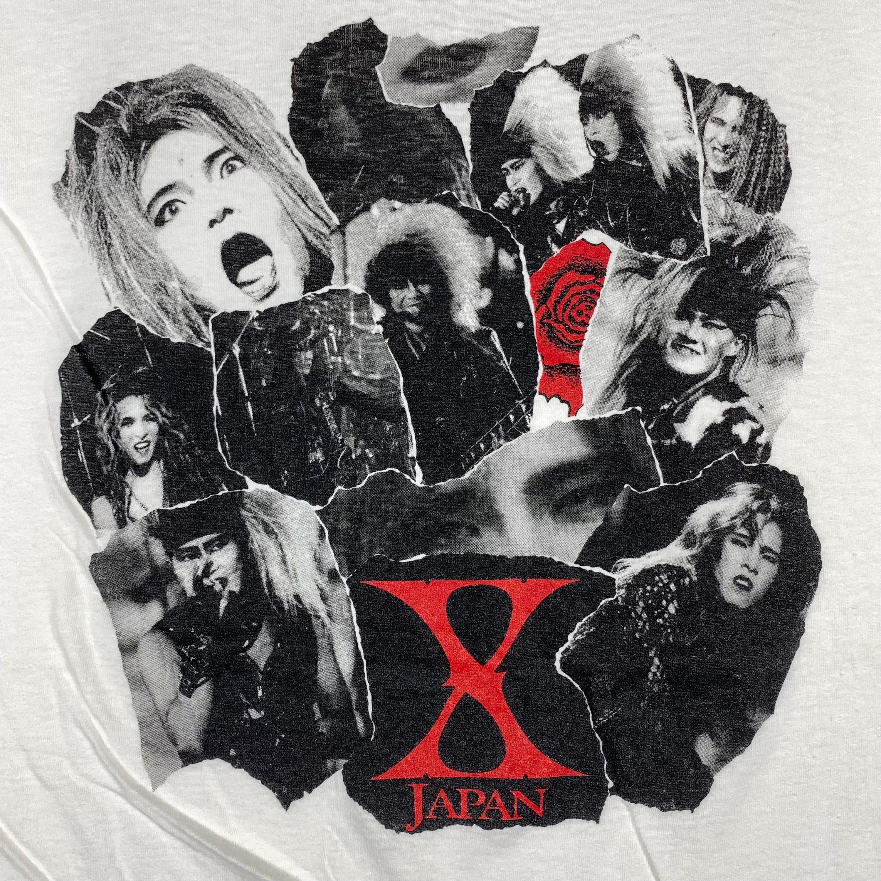 レア!! ヴィンテージ 90年代 X-JAPAN バンド Tシャツ Lサイズ Mサイズ