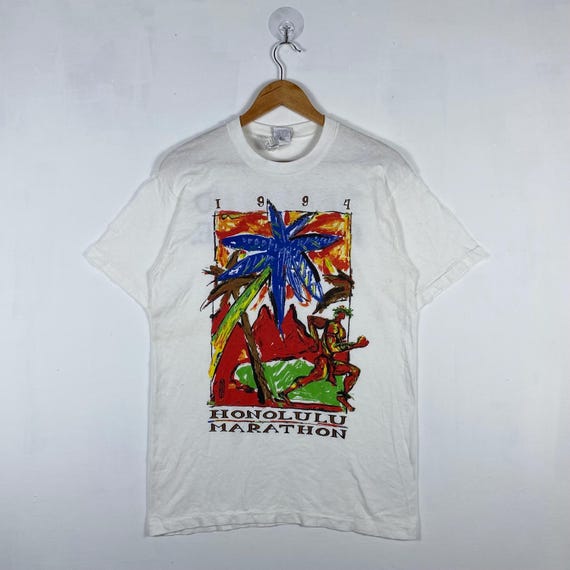 Rare!! Vintage 1994 NIKE HONOLULU MARATHON There is No