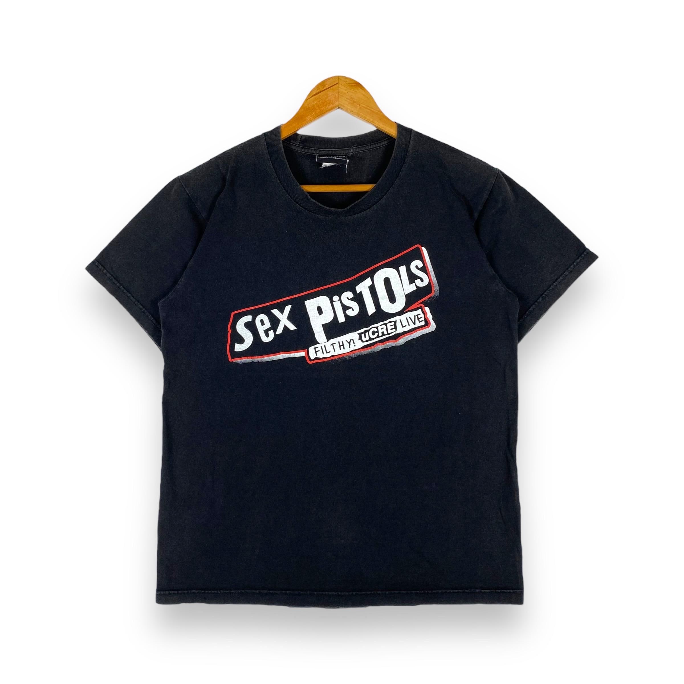 Rare!! Vintage SEX PISTOLS Filthy Lucre Live Band Tee Shirt Small