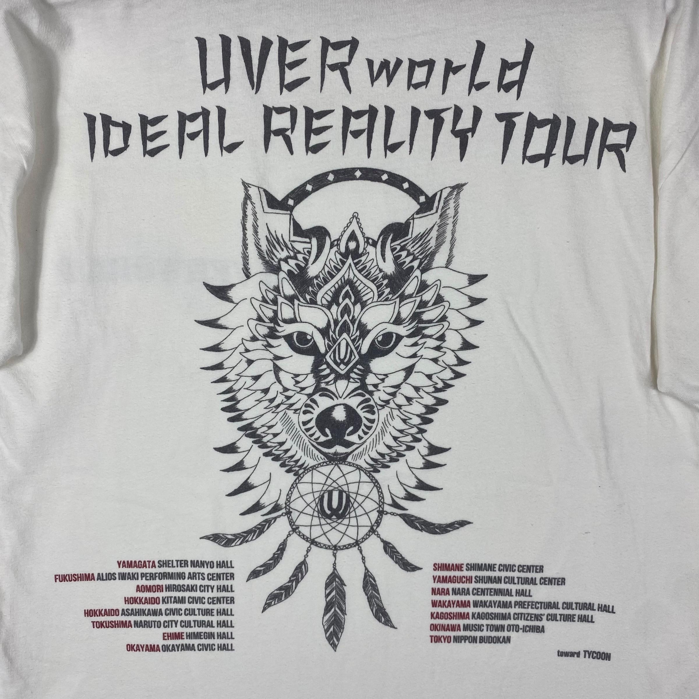 Rare!! Uverworld Ideal Reality Tour Japanese Band Tee Shirt Large