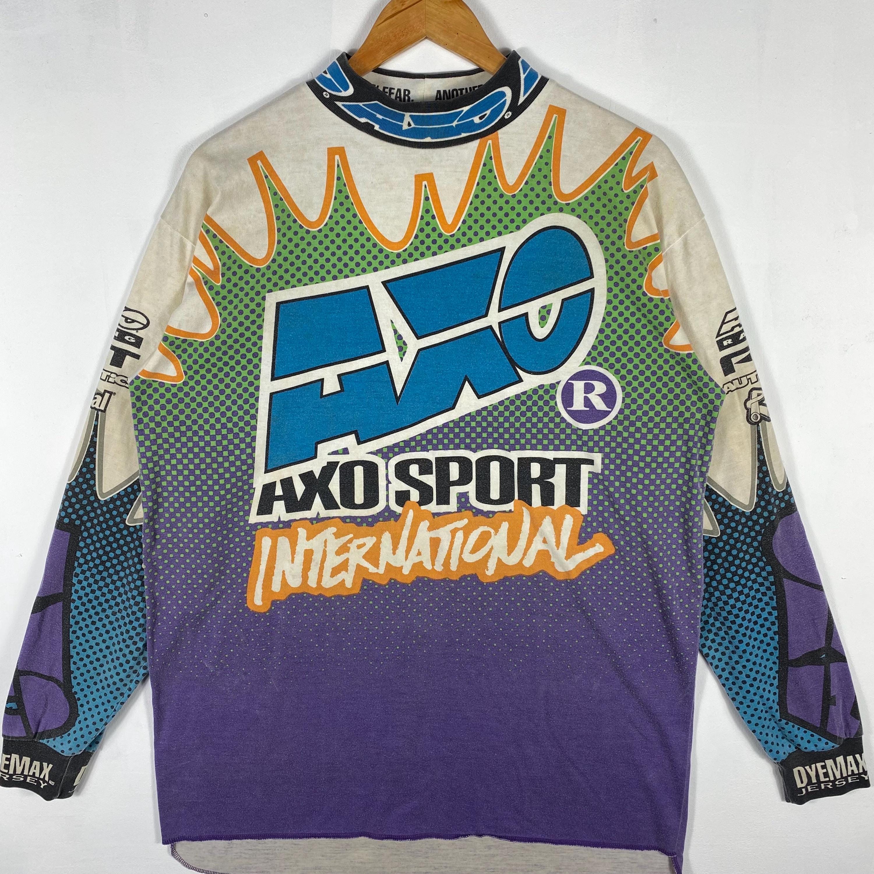 ⚫️AXO モトクロス　ジャージ　90’s ヴィンテージ⚫️ Vintage 90s AXO Sport Jersey AMA PRO Motocross Axo Comp Size