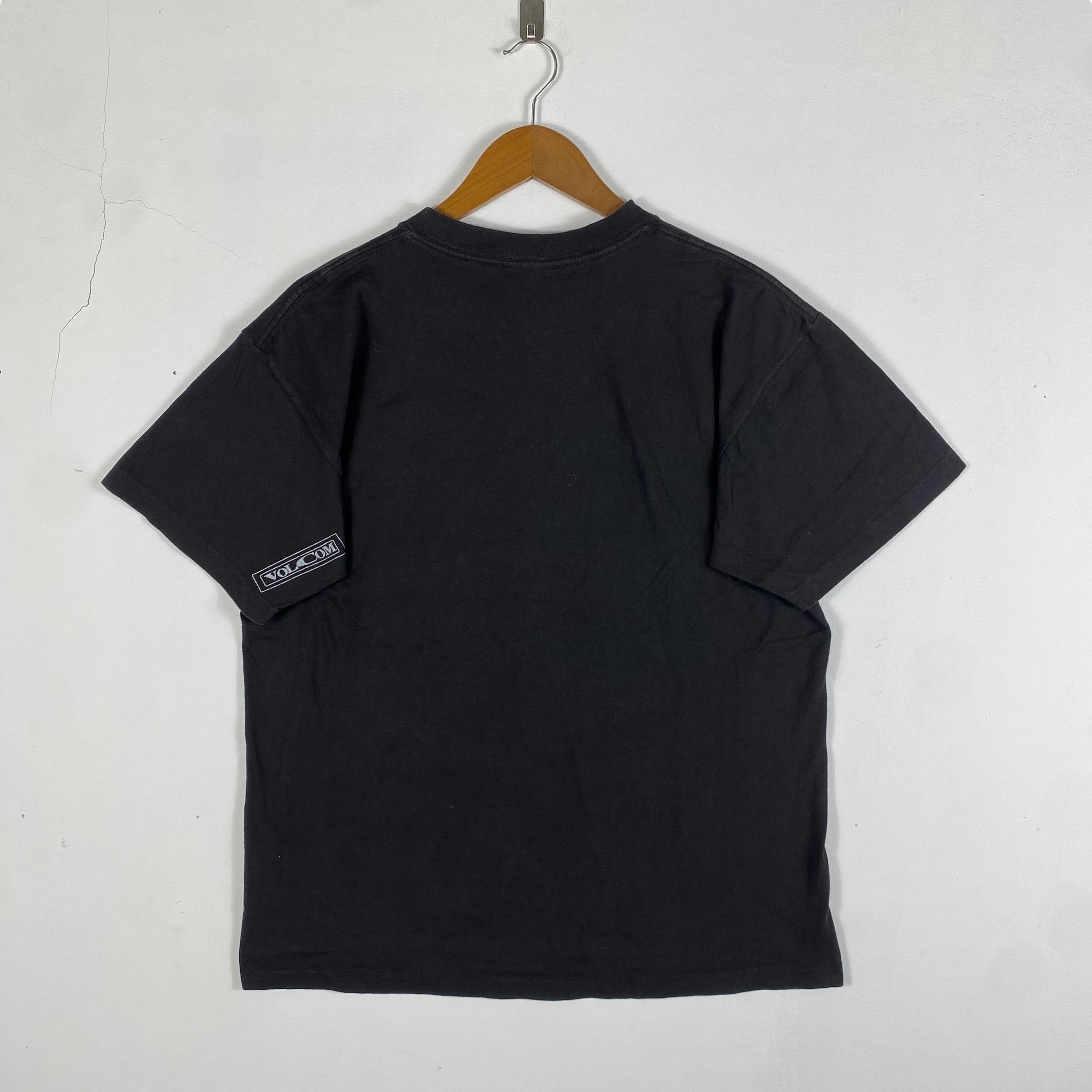 90s 00s VOLCOM デッドストック 90s Volcom Subjekt Haakonsen Snowboard Movie Promo T-shirt
