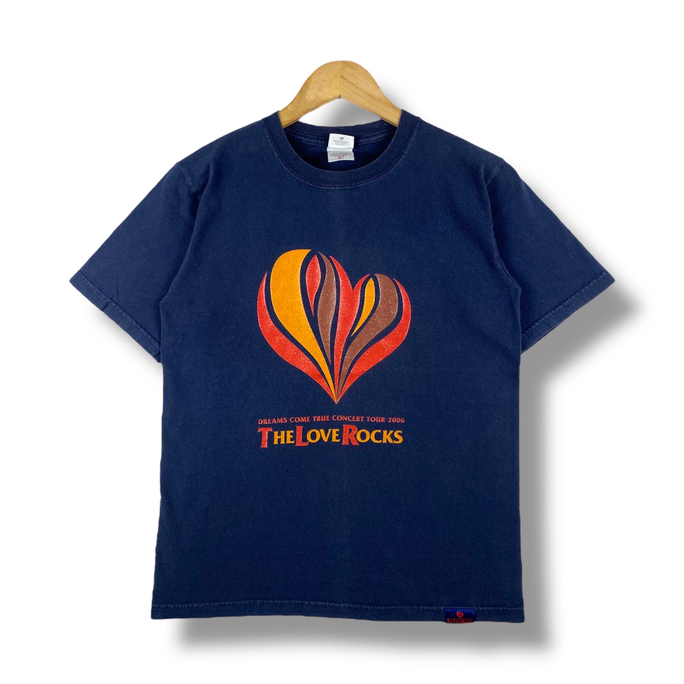 ヴィンテージ The Love Rocks 2006 コンサートツアー Tシャツ (ユース