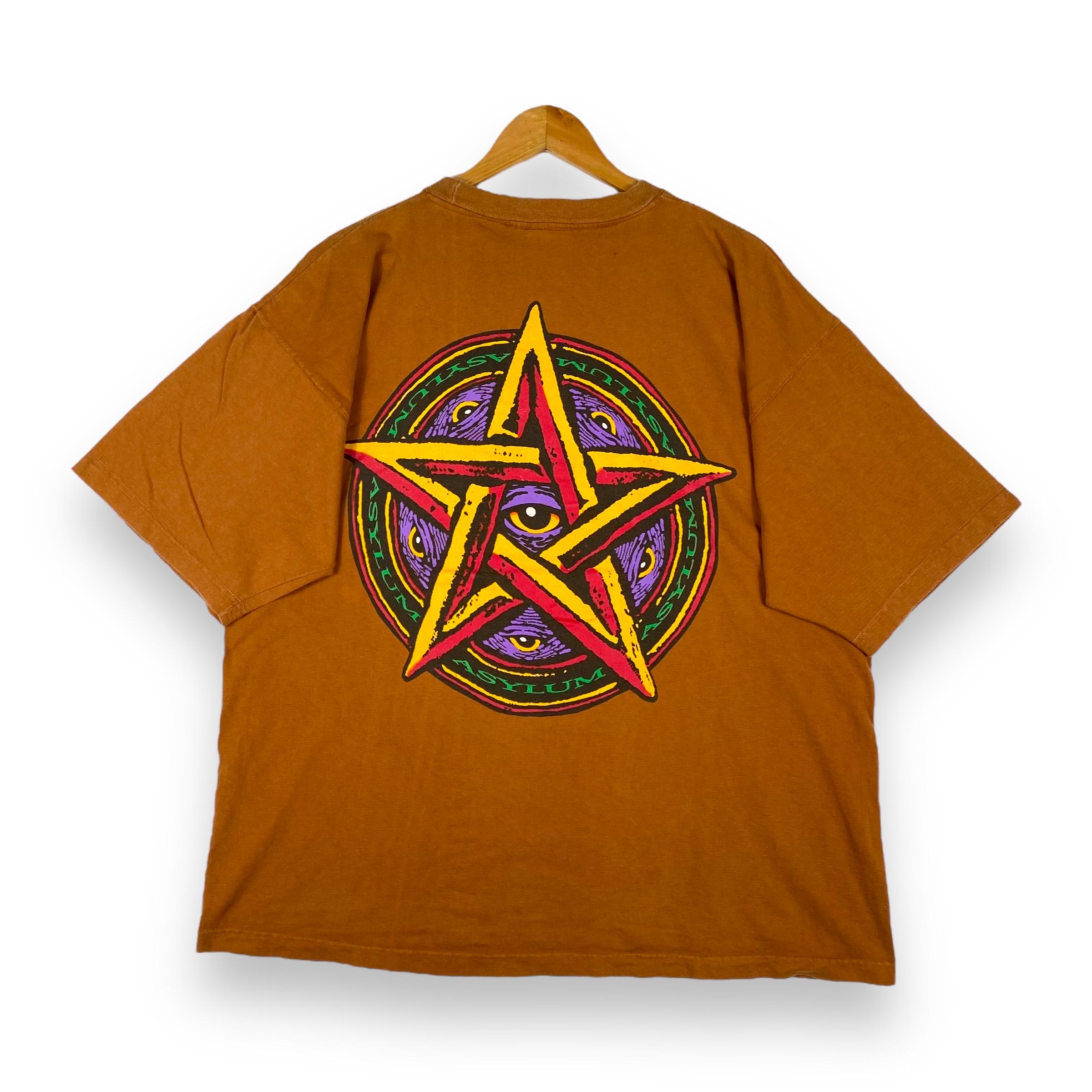 Rare!! Vintage 90's ASYLUM CLOTHING Graphic Modern Rare!! Vintage 90's ASYLUM CLOTHING Graphic Modern