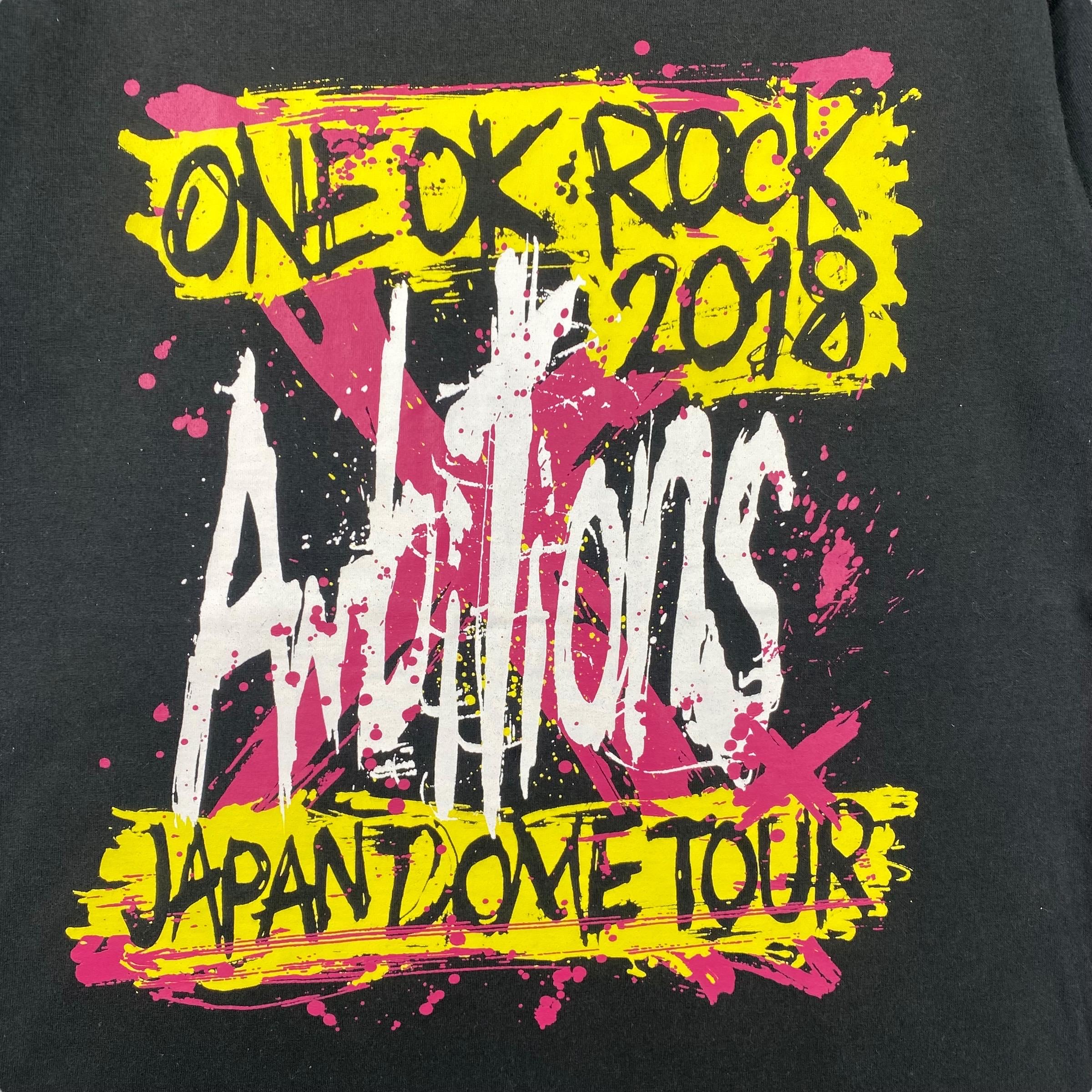 Rare!! ONE OK ROCK Ambitions Japan Dome Tour 2018 Band Tee