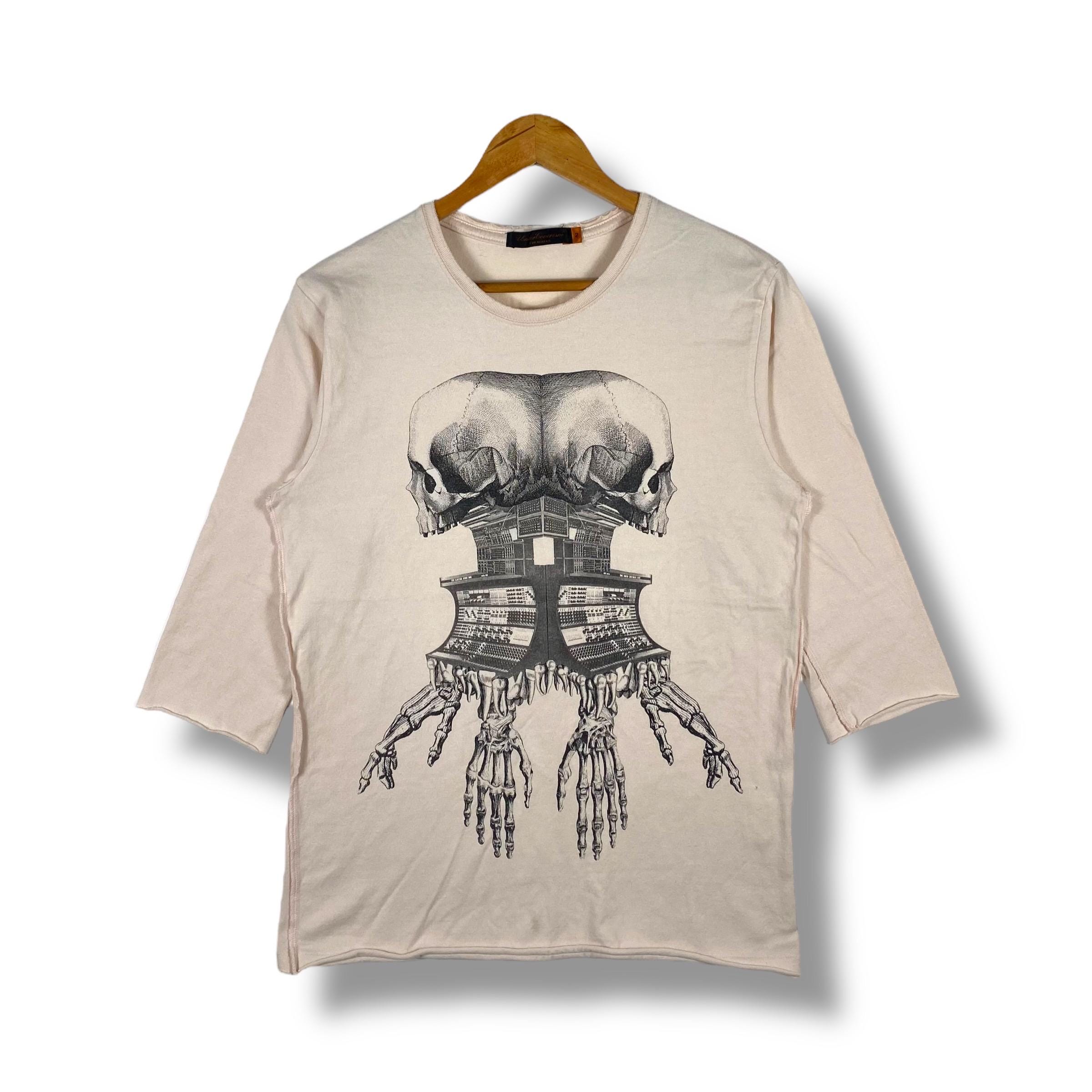 Vintage UNDERCOVERISM Skull Tee - Jun Takahashi - Made in Japan 