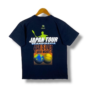 Rara!! Maglietta promozionale vintage degli anni 2000 "War Is Over If You Want It" per Xbox Japan Tour, taglia piccola